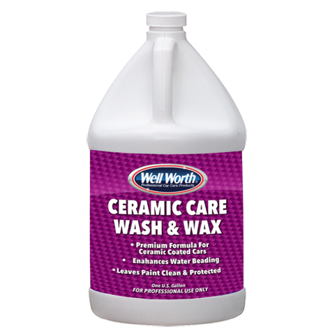 Ceramic Care Wash & Wax Liquid Car Soap - Well Worth Professional