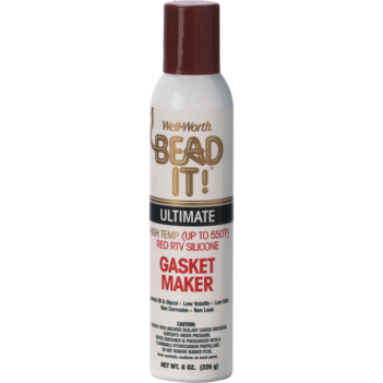 6005 bead it ultimate high temp up to 550 degrees Fahrenheit red rtv silicone gasket maker
