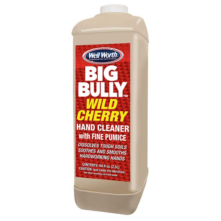 big bully wild cherry hand cleaner with fine pumice 1067R