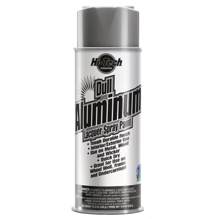 Dull Aluminum Lacquer Spray Paint - Well Worth Professional Car Care  Products