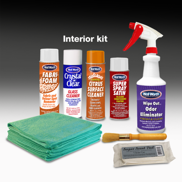 interior car detailing kit