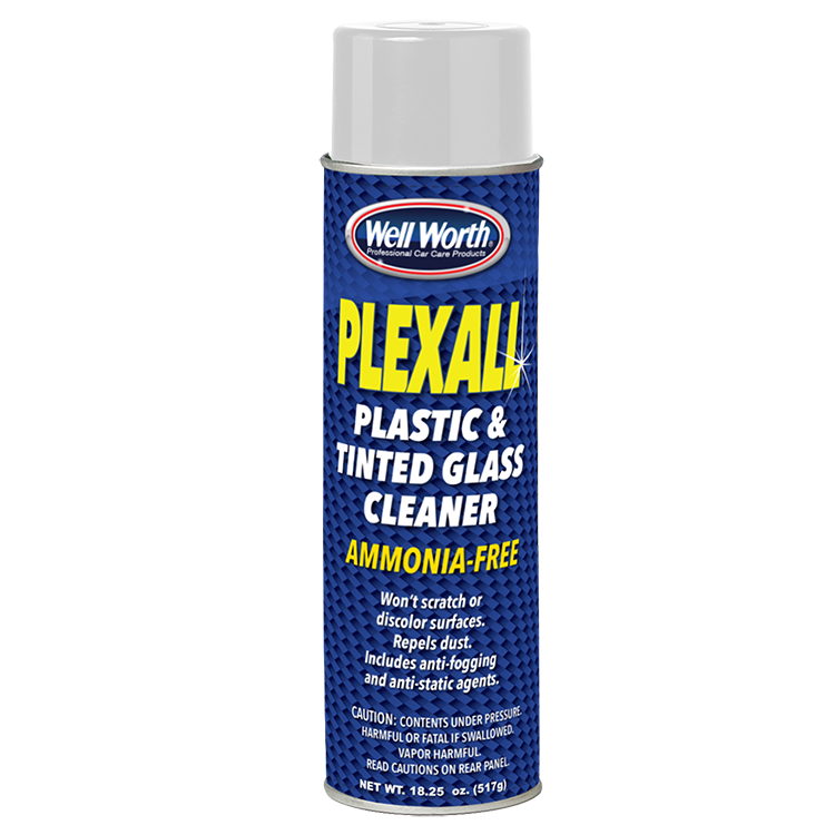 plexall plastic ammonia-free tinted glass cleaner 1010