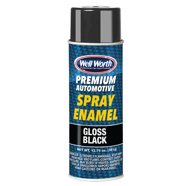 premium automotive spray enamel gloss black 4001