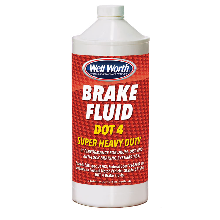 auto fluids brake fluid dot 4 super heavy duty 8075