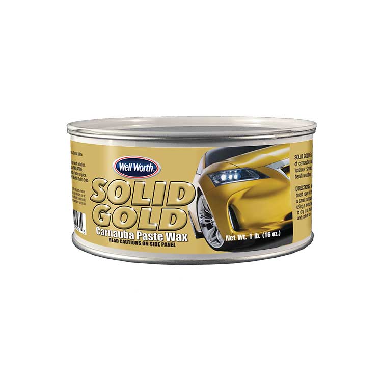 Solid Gold Carnauba Paste Wax 205316 solid gold carnauba paste wax 205316