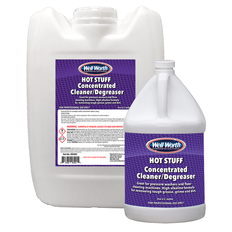 hot stuff concentrated cleaner degreaser 20505C 20501
