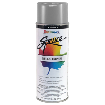 Spruce dull aluminum spray paint 4007