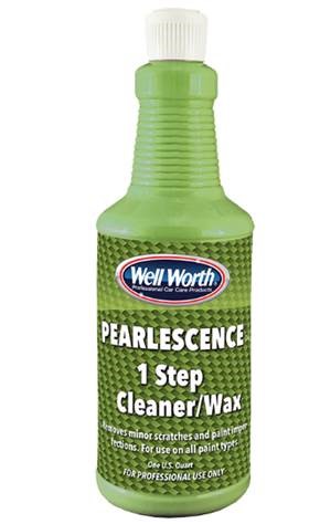 Pearlescence 1 step cleaner wax