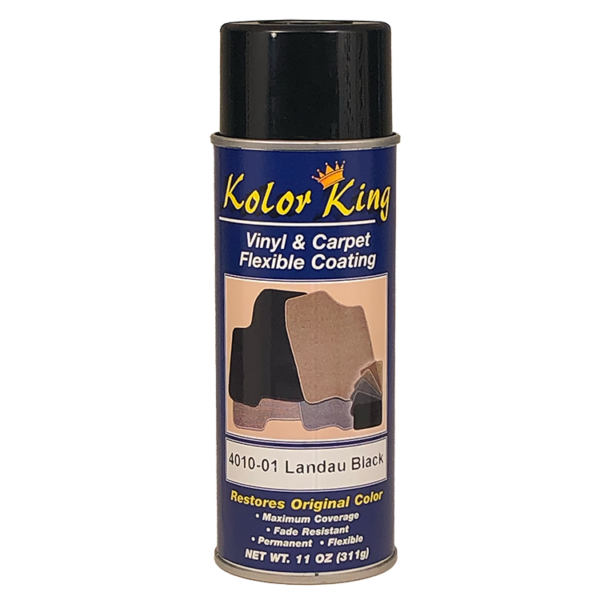 Kolor King Vinyl & Carpet Flexible Coating 4010-01 Landau Black
