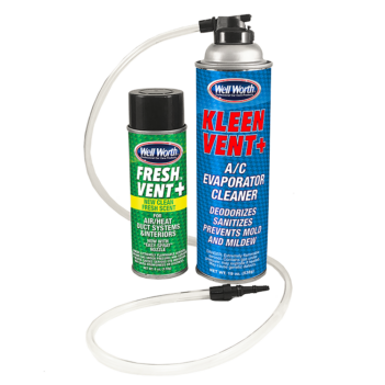 Well Worth Professional Car Care Products Interior Refresher Kit. One each Fresh Vent+, Kleen Vent + and adaptor hose.
