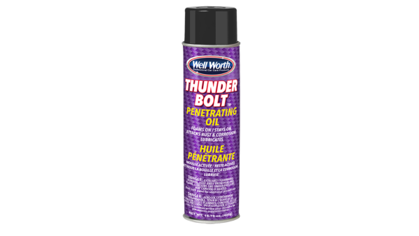 One can of Well Worth Professional Car Care Products Thunderbolt (TM) Penetrating Oil